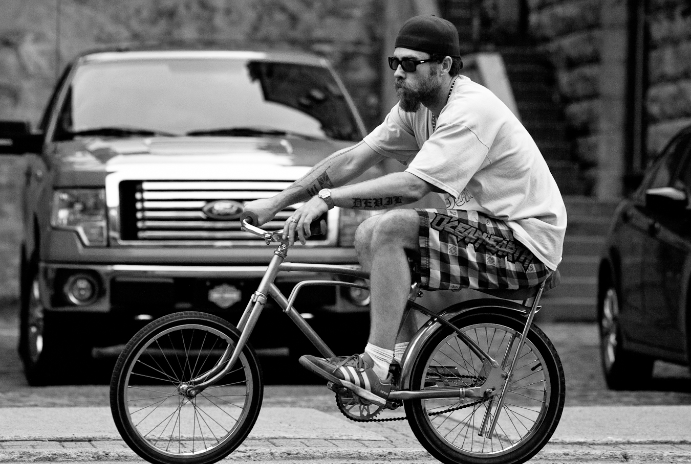 Gentleman cycles his Lowrider shot by D.Edwards