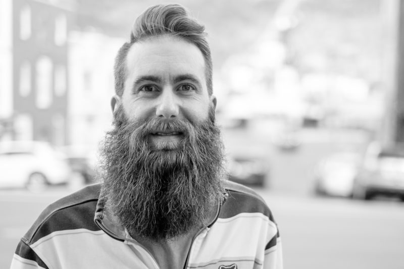 David from Moncton NB just recently participated in a beard competition in his home town - Water Street