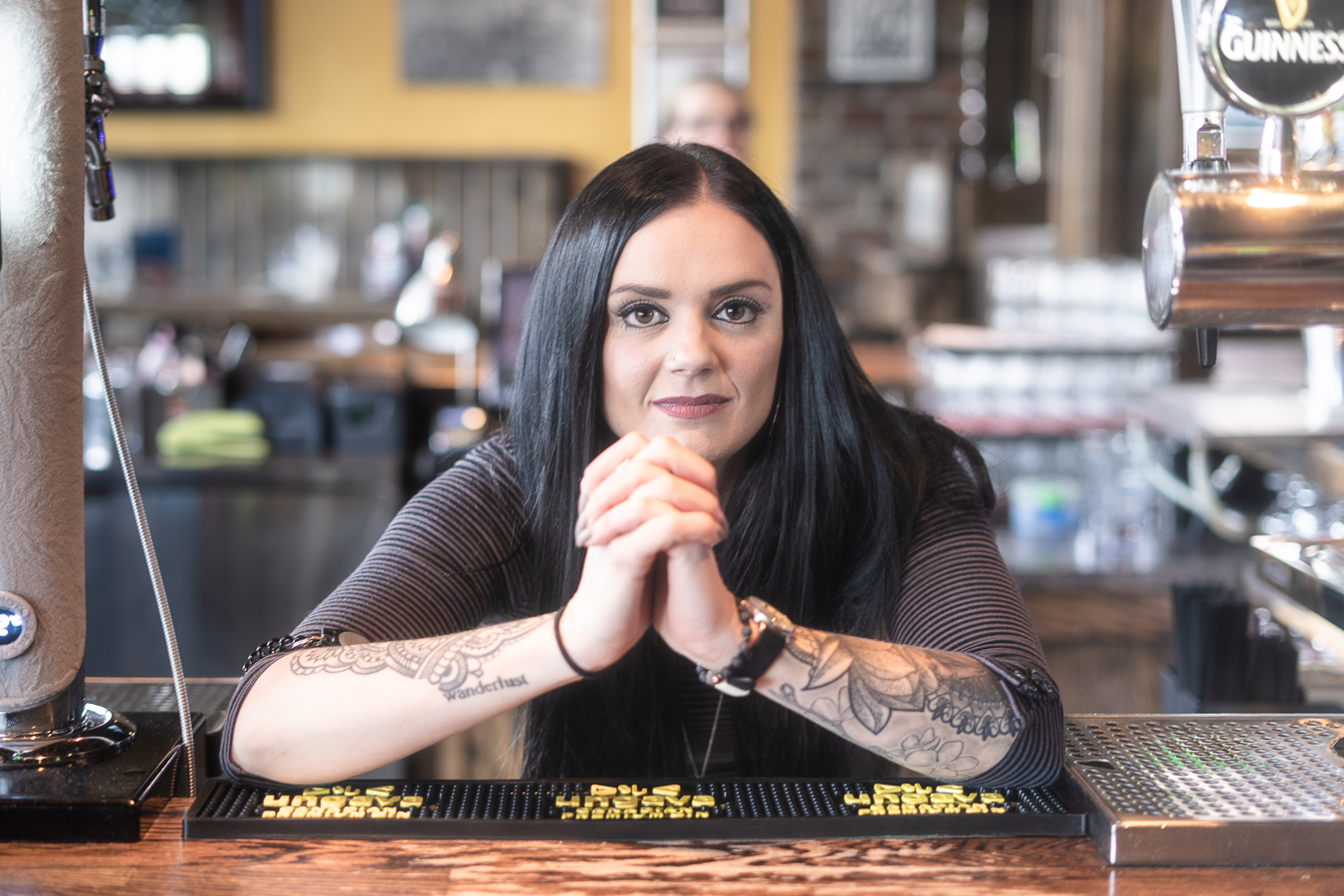 Stephanie, the coolest kid behind the bar - Shamrock City - Water Street