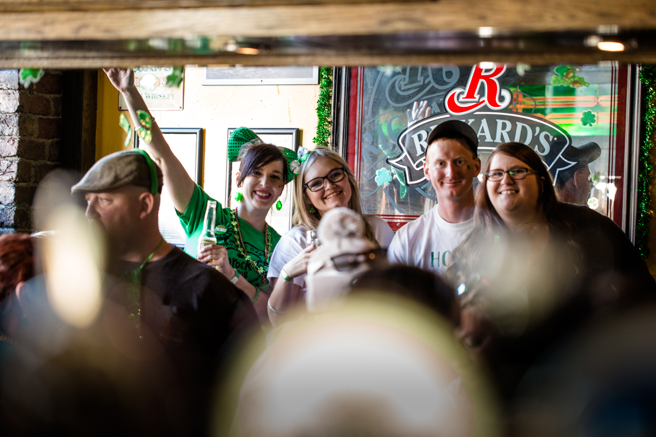 VIcky and her crew - the Shambassadors - St. Patricks Day 2019 - Shamrock City Pub - water street