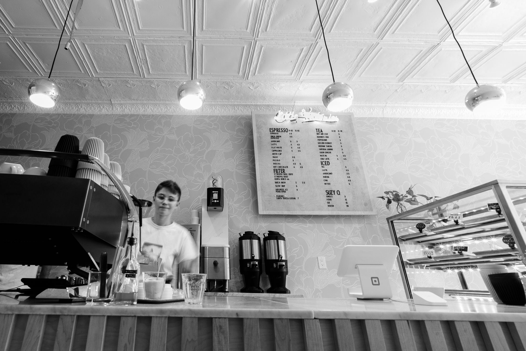 Barista doing their thing - Little Victories Coffee - Ottawa, Ontario 