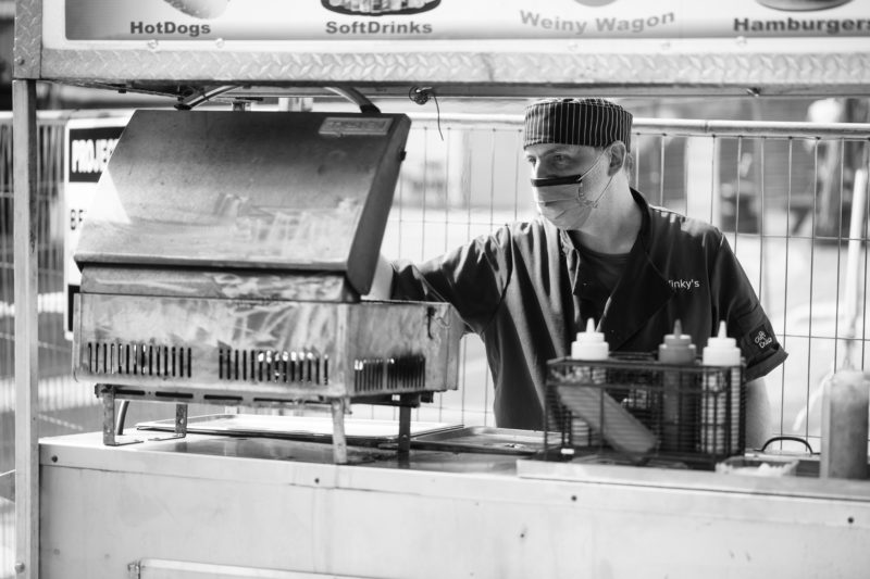 Winky's food cart - George Street at Duckworth street - 2021